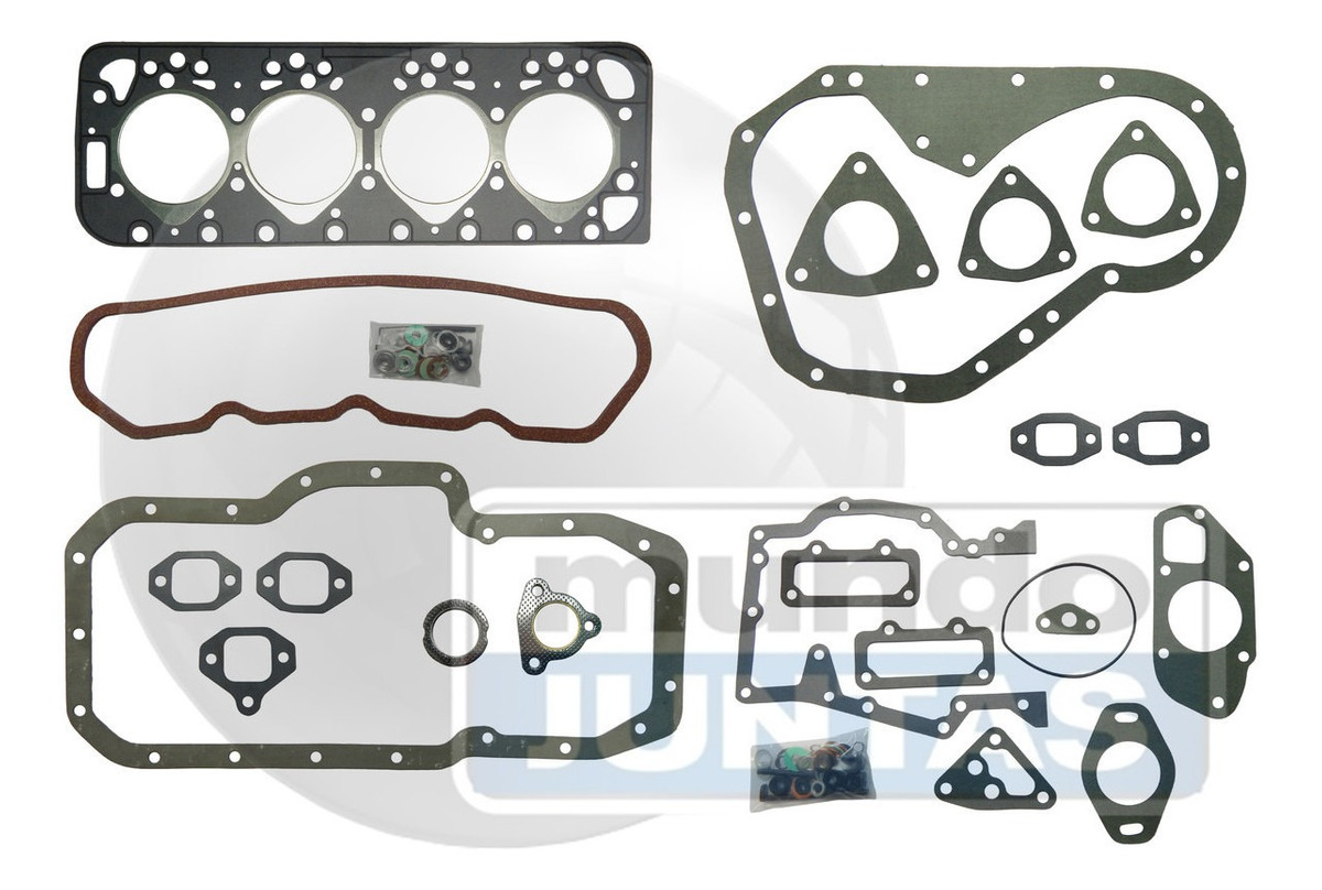 1. juego de motor completo con tapa de cilindro